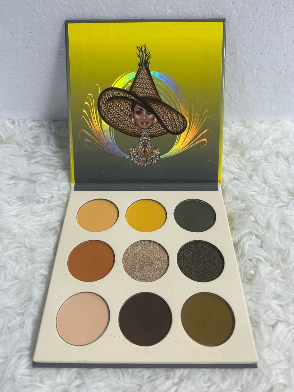 Juvia's Place Warm Gold & Earth 9-Color Eyeshadow Palette